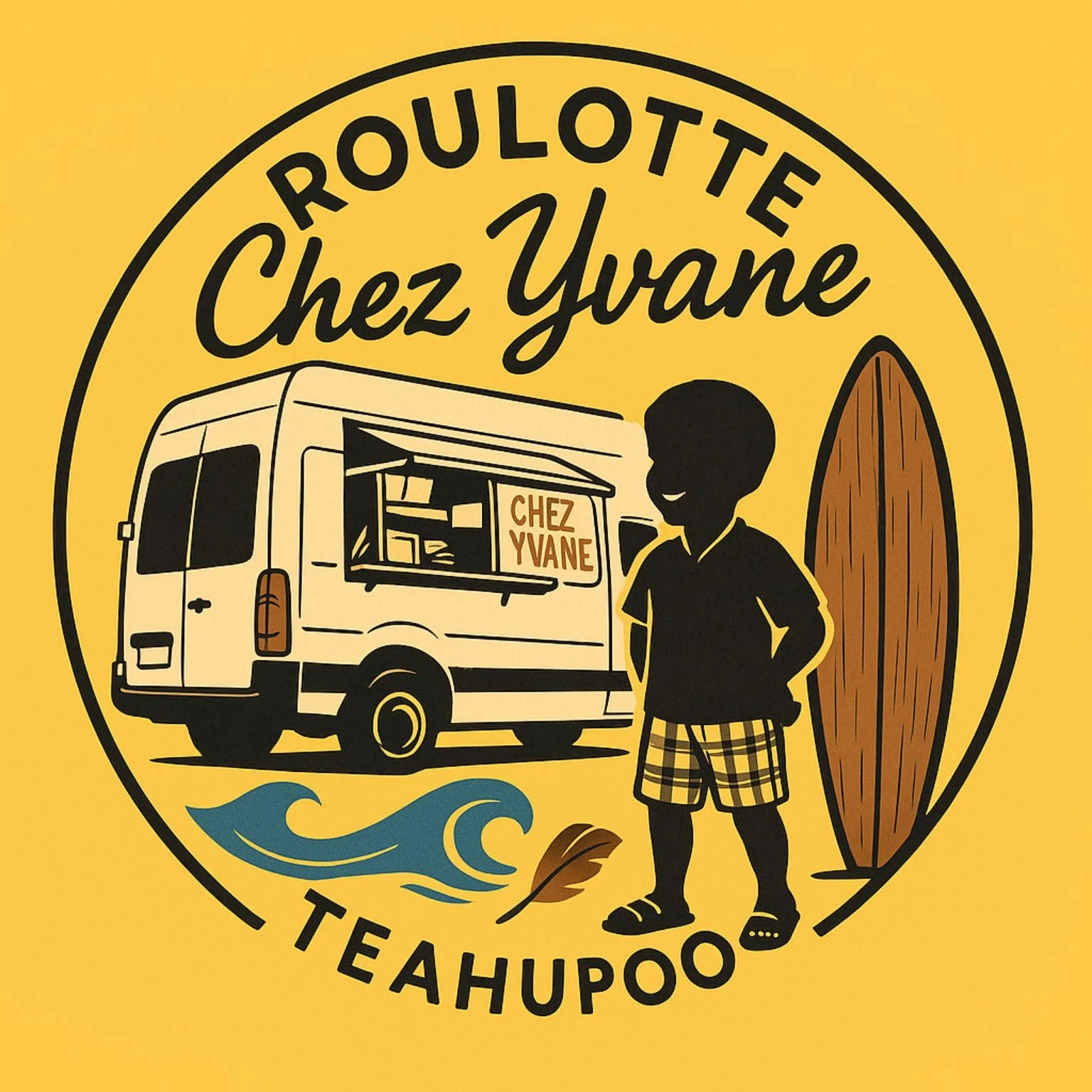 Logo Roulotte chez Ivanne